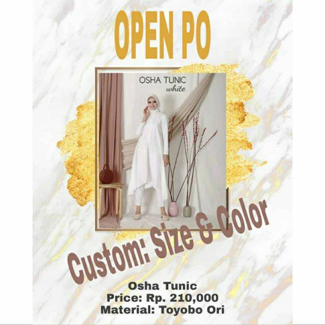 

PO Custom - Model, Size, 110++ Colors