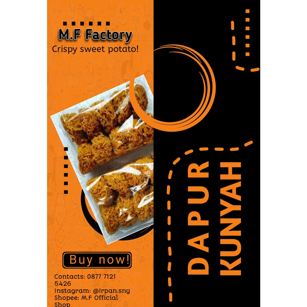 

Kremes Ubi Khas / Manis renyah garing // cemilan