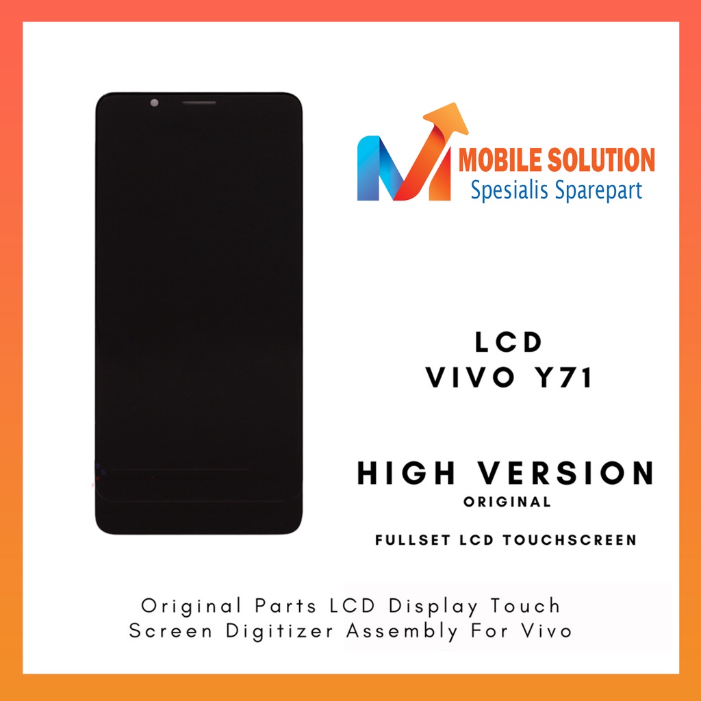 Grosir LCD Vivo Y71 ORIGINAL 100% Fullset Touchscreen Garansi 1 Bulan + Packing / Bubbel