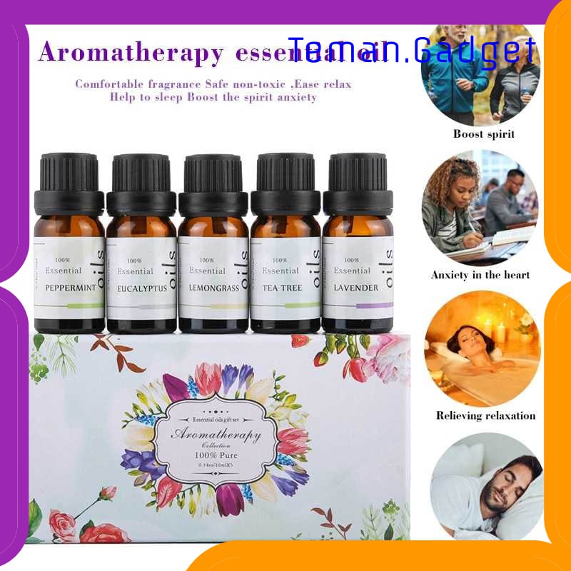 TG-CE009 Firstsun Set Pure Essential Fragrance Oils Minyak Aromatherapy - RH-05