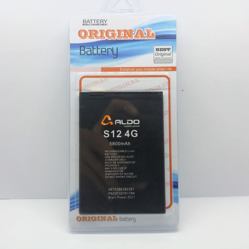 Baterai Batre Aldo S12 4G LTE / ALDO S12 Galaxy Original