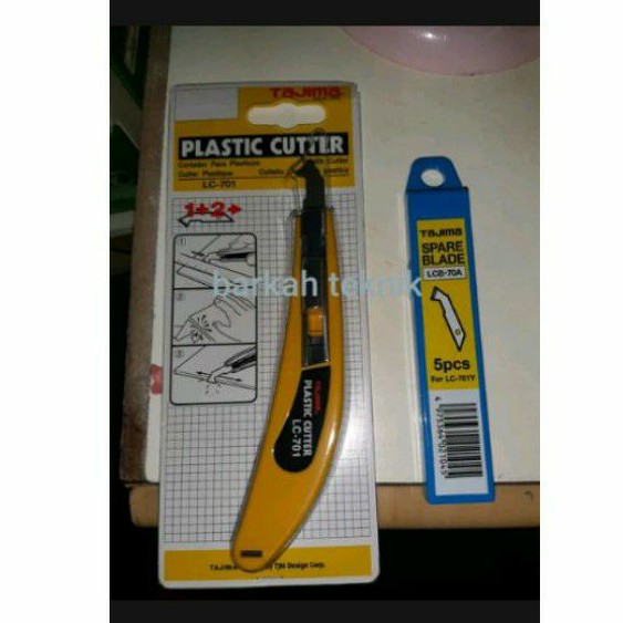 

PAKET HEMAT CUTTER ACRYLIK TAJIMA DAN REFFIL MATA PISAU CUTTER ACRYLIK TAJIMA