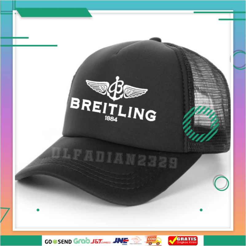Topi Breitling 1884 Trucker Jaring