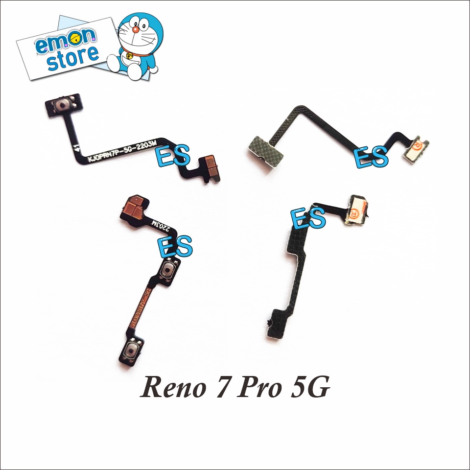 Flexible Tombol Power On Off Flexibel Volume Oppo Reno 7 Pro 5G Reno7 Pro 5G Reno 7Pro 5G