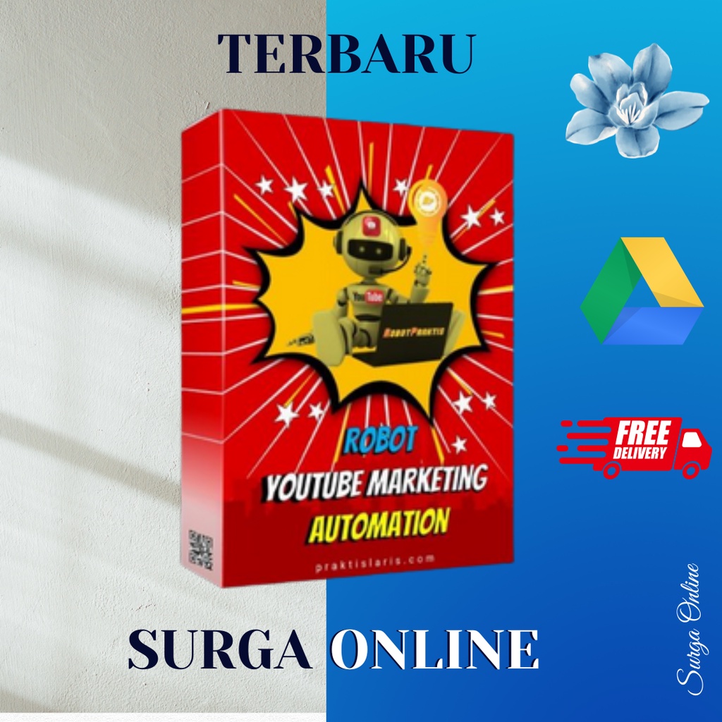 SOFTWARE YOUTUBE MARKETING TOOLS + BONUS ECOURSE PASTI PRAKTIK LARIS ROBOT DIGITAL