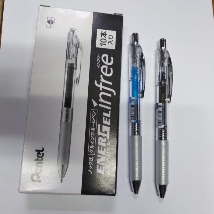 

Hadir Ballpoint Pentel Energel Infree Terlaris