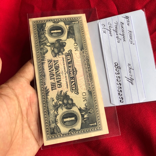 Uang Kuno 1 Dollar Malaya