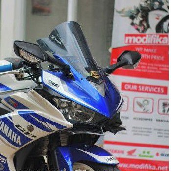 spion zx 10r spion zx10r + breket bracket dudukan spion PnP Yamaha R25