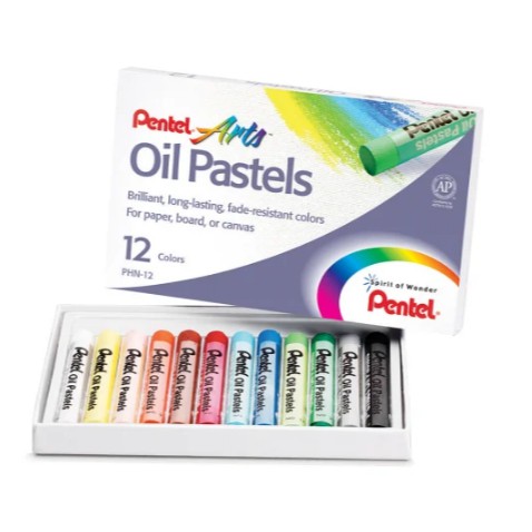 Pentel Oil Pastel set 12