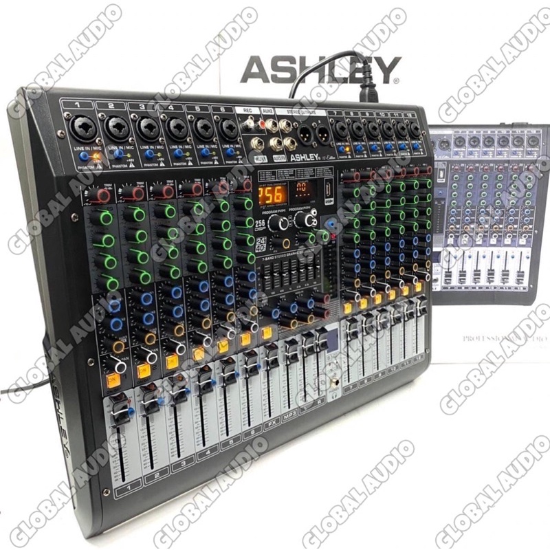 Jual Mixer Ashley 12 Edition Original 12 Channel Bluetooth - USB ...