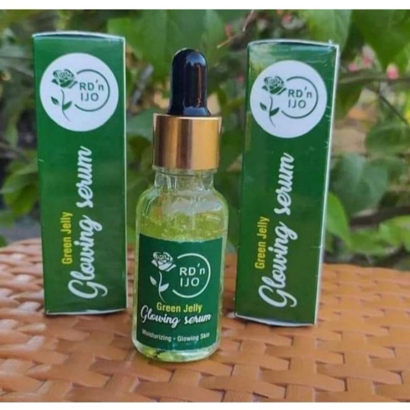 (bisa cod ) Serum Wajah Glowing Rdn Ijo