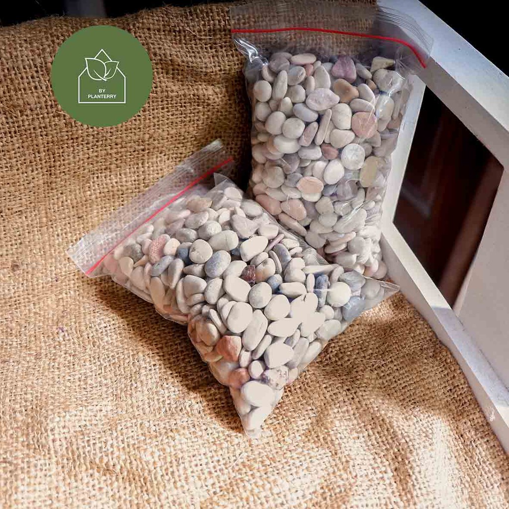 Batu Hias / Batu Koral Panca Warna - 500 Gram