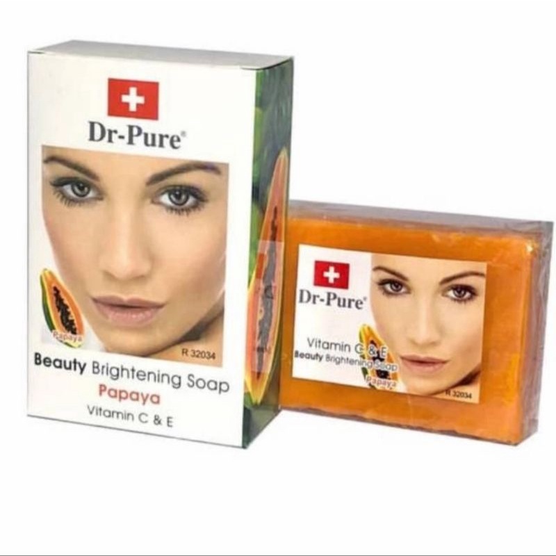 SABUN DR PURE PAPAYA WHITENING BPOM