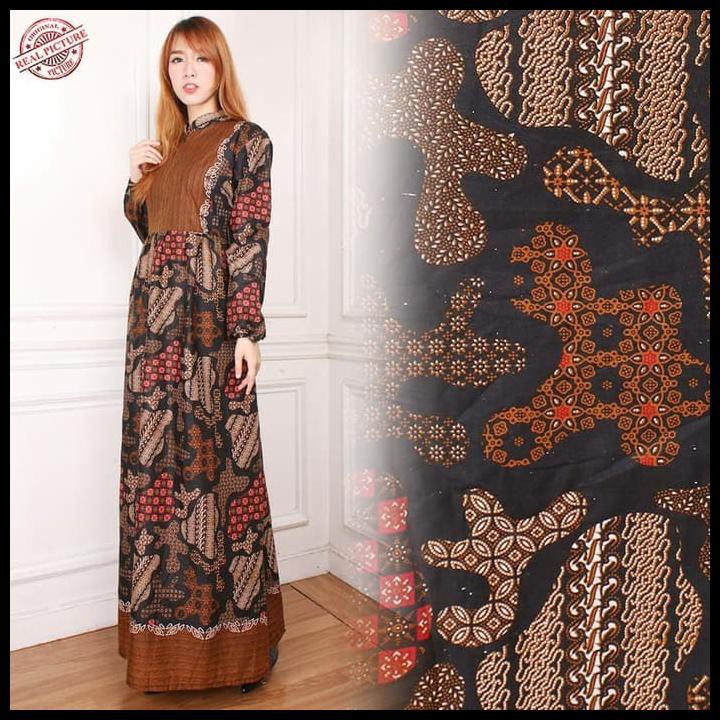 GAMIS DRESS MAXI GRAZINA LONGDRESS BATIK WANITA