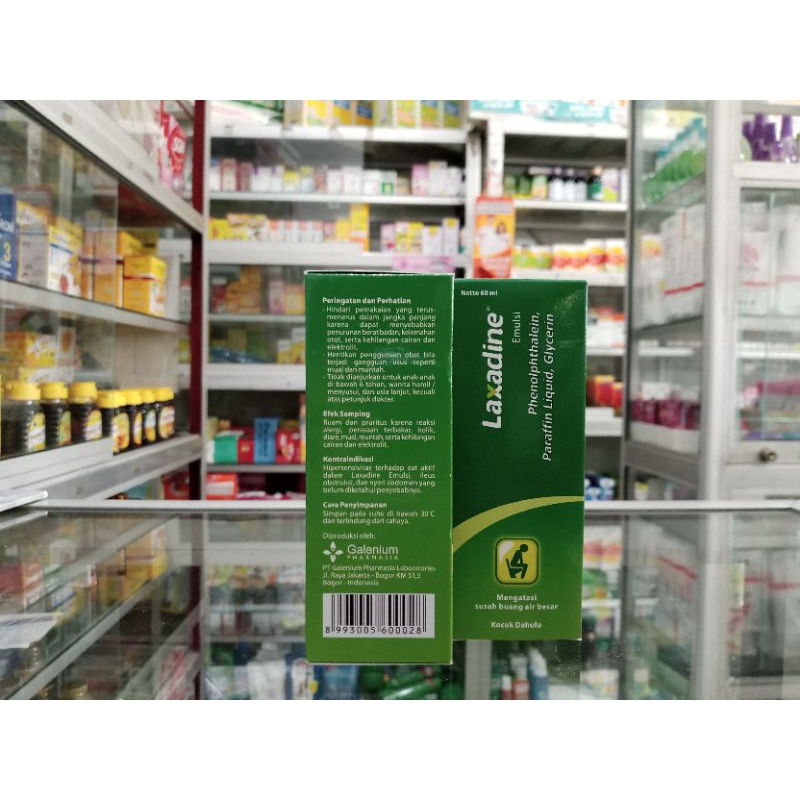 LAXADINE EMULSI 60 ML | OBAT PENCAHAR - ED 11/2026