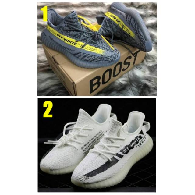 SEPATU ADIADS YEEZY BOOST 350 V2 OFF-WHITE