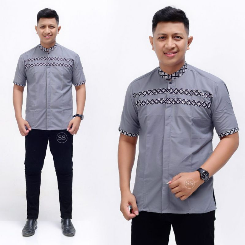 Koko syubbanul muslimin Koko azzahir Koko baju batik alkhalis