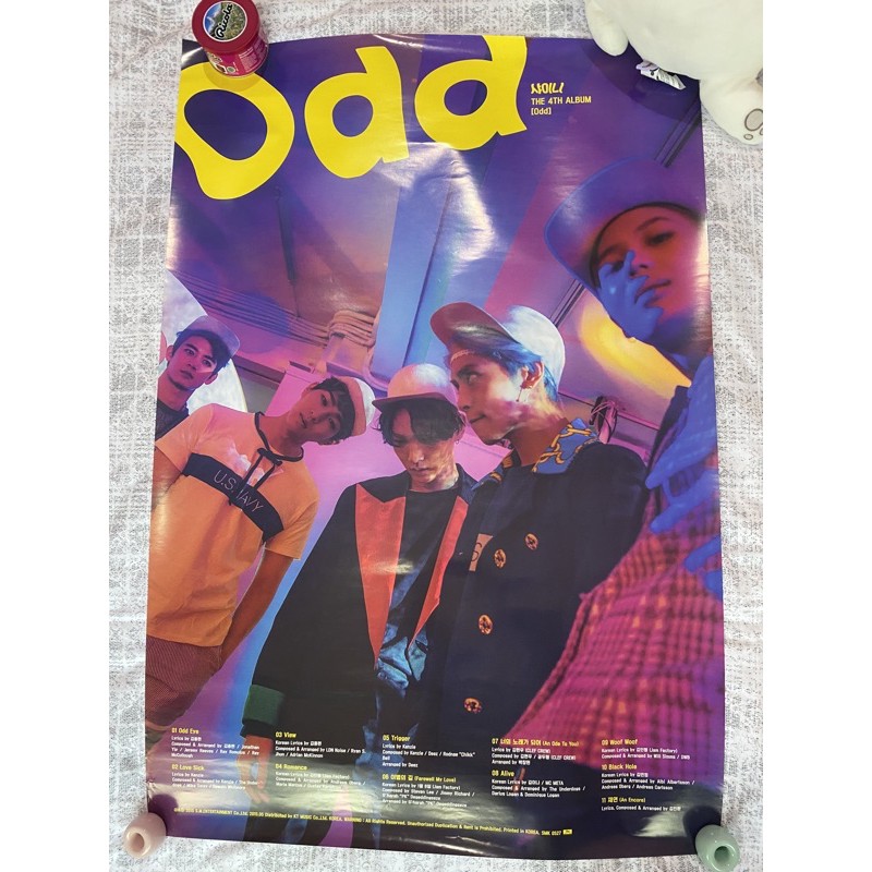 OFFICIAL POSTER SHINEE ODD