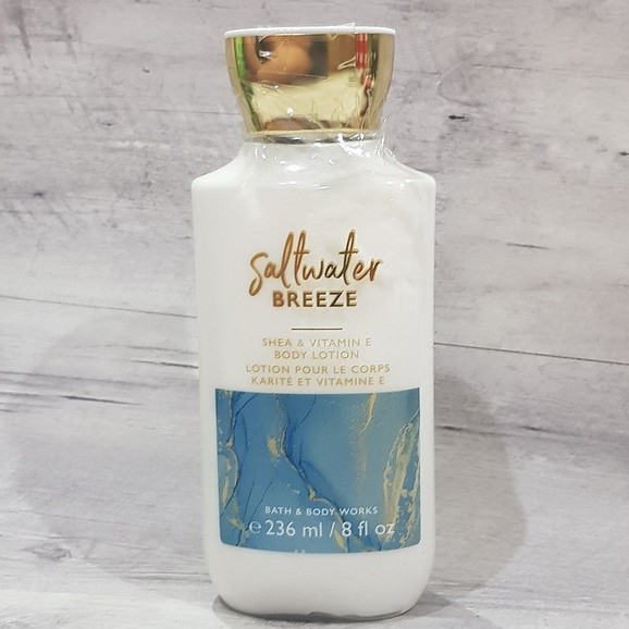 BBW Body Lotion Saltwater Breeze/Bath And Body Works Body Lotion Saltwater breeze