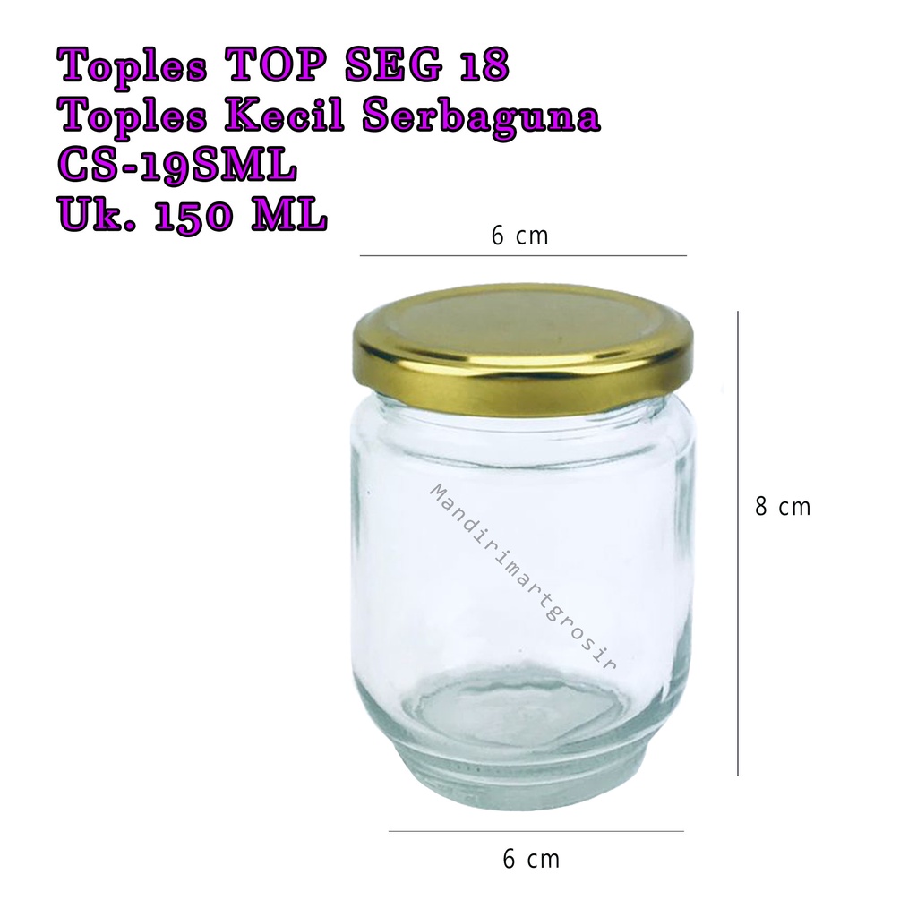 Toples kecil *Toples TOP SEG 18*Toples Serbaguna * CS-19SML 150 ML