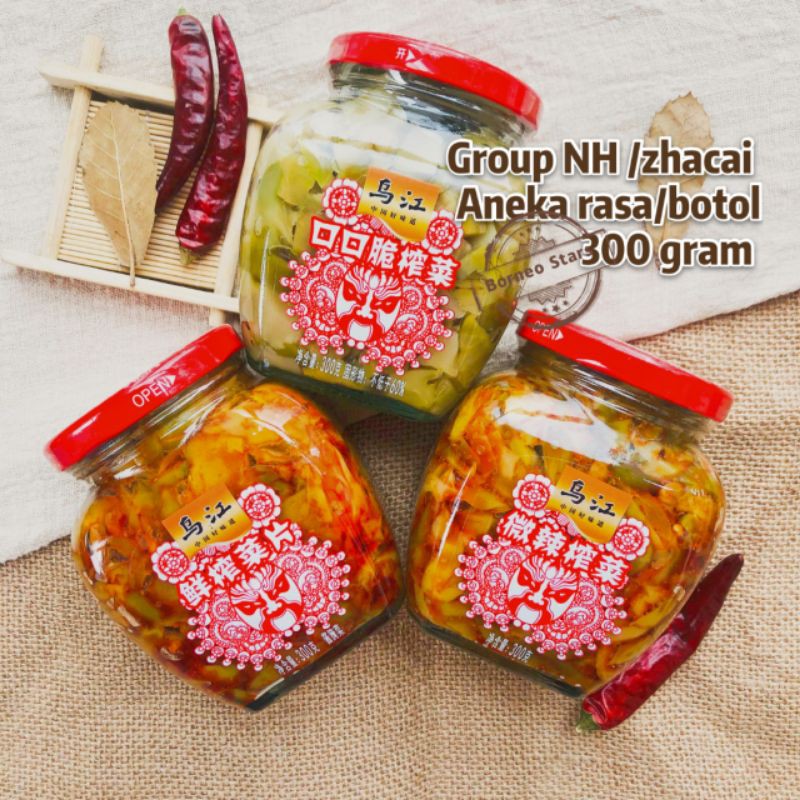 

Group NH/ sawi zhacai 300 gram / botol