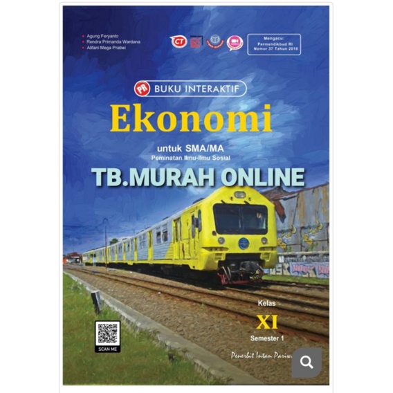 Buku PR/LKS interaktif ekonomi kelas XI,11 semester 1 (K13 revisi) intan pariwara, 2021