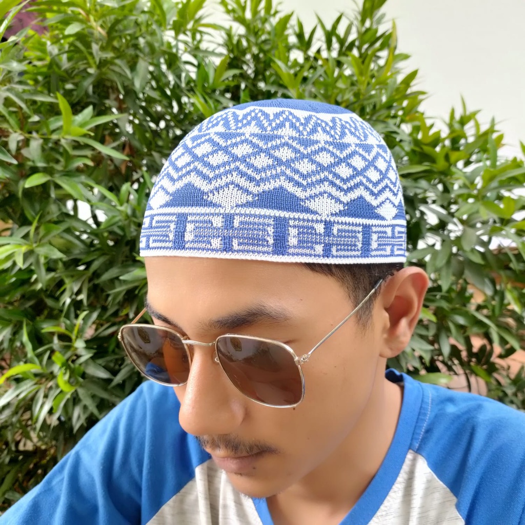 Peci Rajut Motif / Peci Haji / Peci Murah / Peci / Kopiah