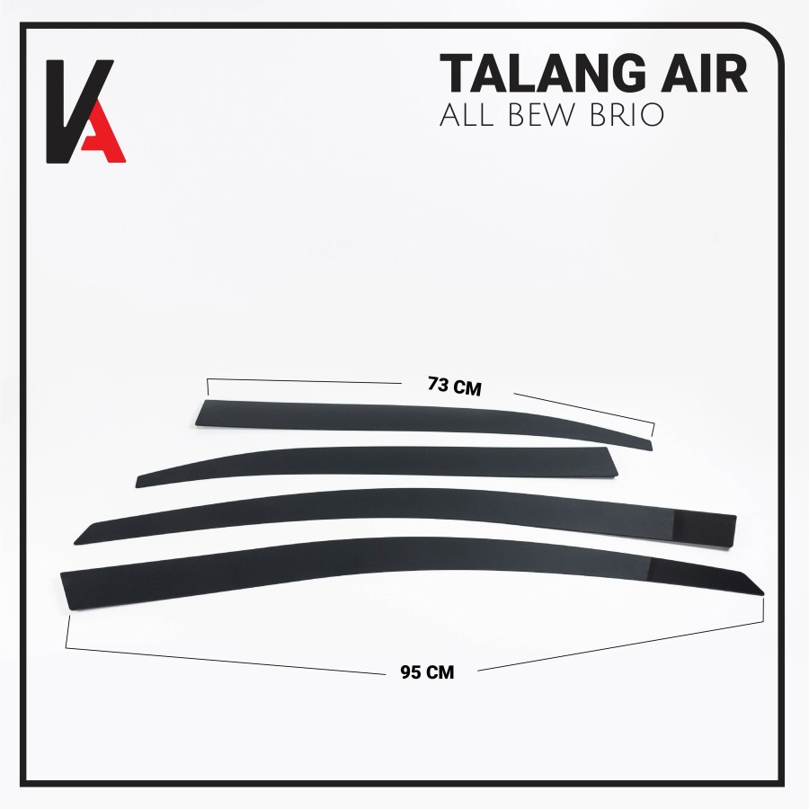 TALANG AIR PINTU MOBIL ALL NEW BRIO MODEL FLAT HIGH QUALITY