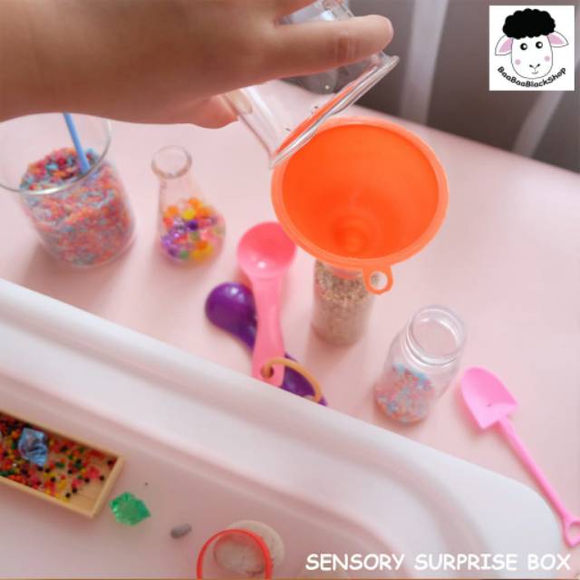 MONTESSORI SENSORY BOX MAINAN SENSORI ANAK