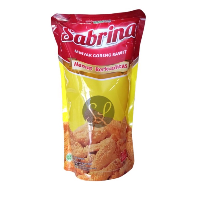 Minyak Goreng Sabrina 1 Liter / Minyak Goreng Sawit Sabrina 1L