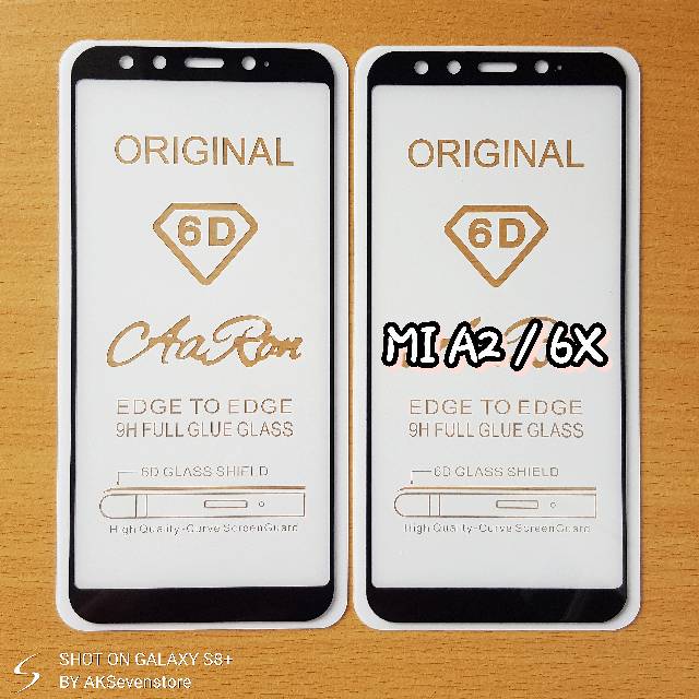 TEMPERED GLASS 5D FULL GLUE XIAOMI MI A1 / 5X / MI A2 / 6X / MI A2 LITE