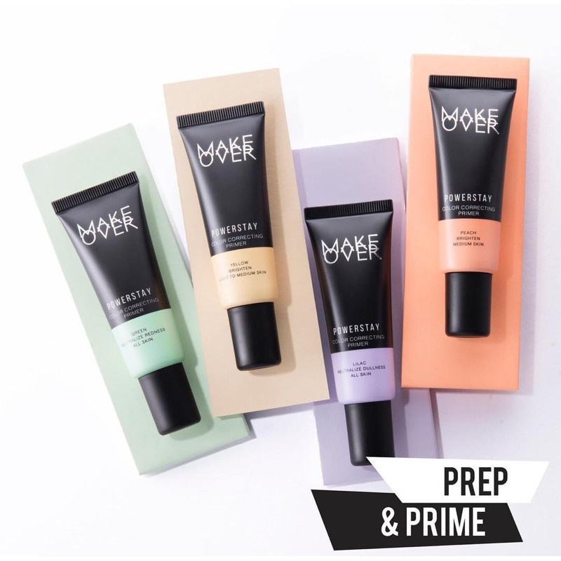 `ღ´ PHINKL `ღ´ 🅼🅰🅺🅴 🅾🆅🅴🆁 Make over color correcting primer untuk base makeup mengkoreksi warna jerawat