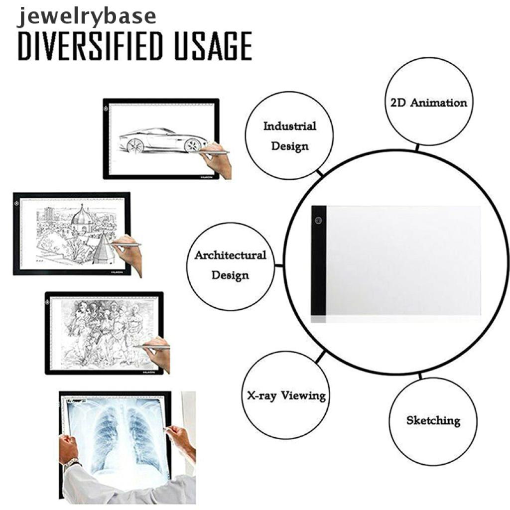 (Base) Papan Gambar LED Ukuran A5 Dengan Port USB