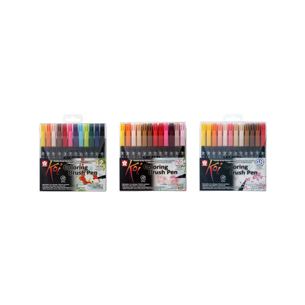 

SAKURA KOI COLORING BRUSH XBR SET 48