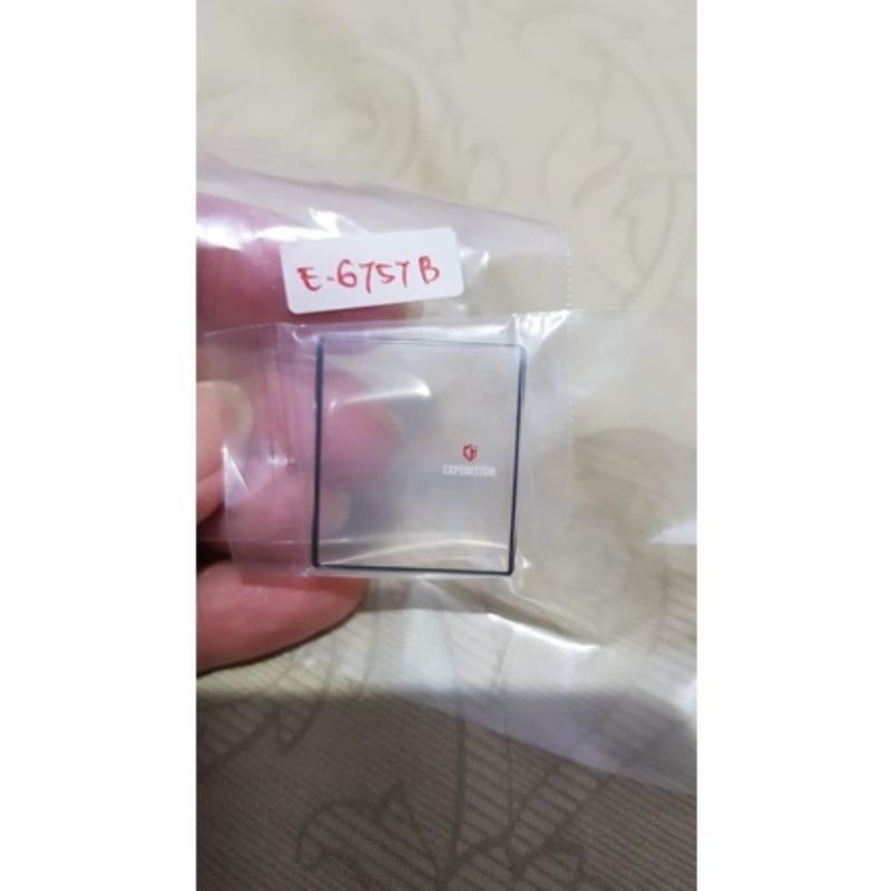 kaca jam tangan expedition 6757 wanita original