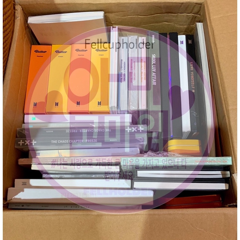 {READY STOCK} ALBUM ONLY BTS DAN FULLSET (NO PHOTOCARD, QR CODE, POSTER)