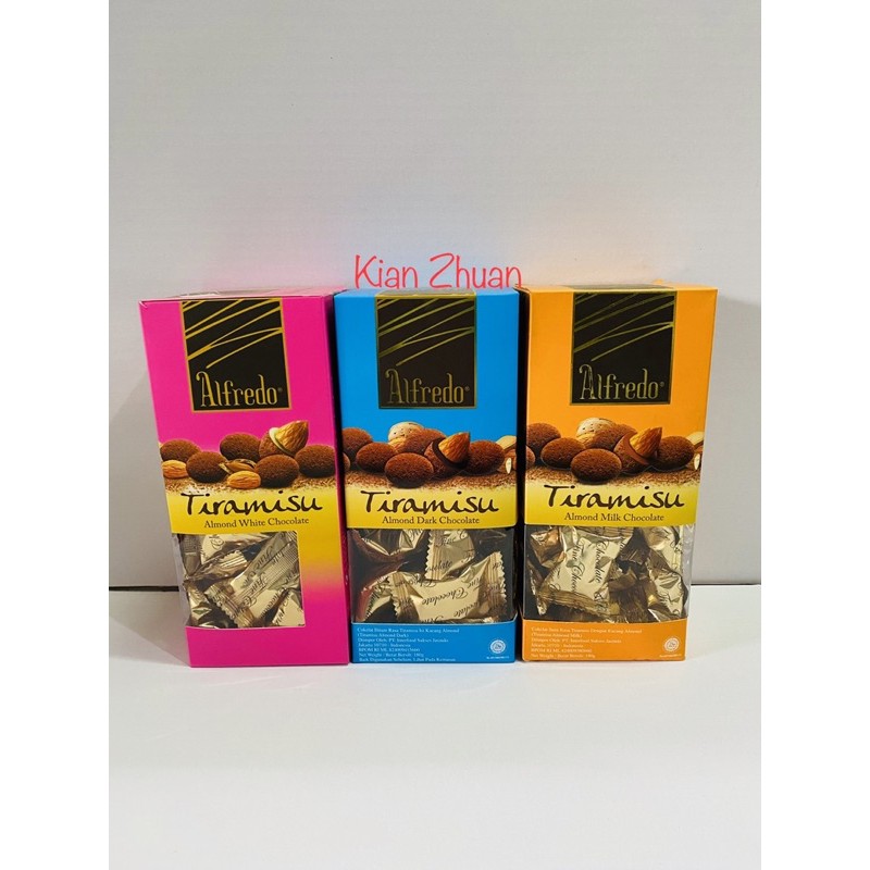 

Alfredo Tiramisu Almond Chocolate 180gr