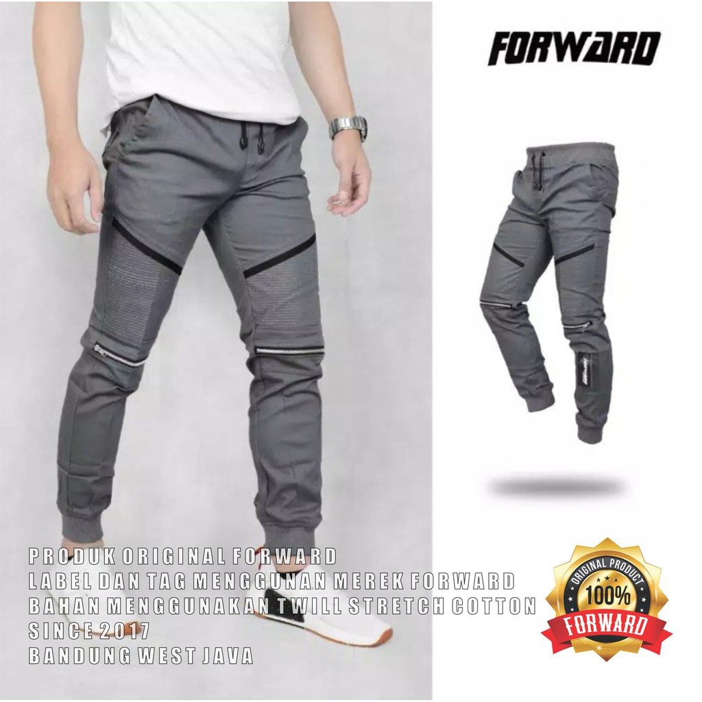  Celana joger jogger gunung hiking bikers pria forward  