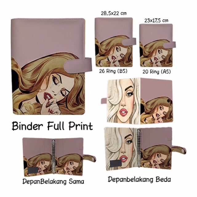 

BINDER CUSTOM FULL PRINT 26 RING