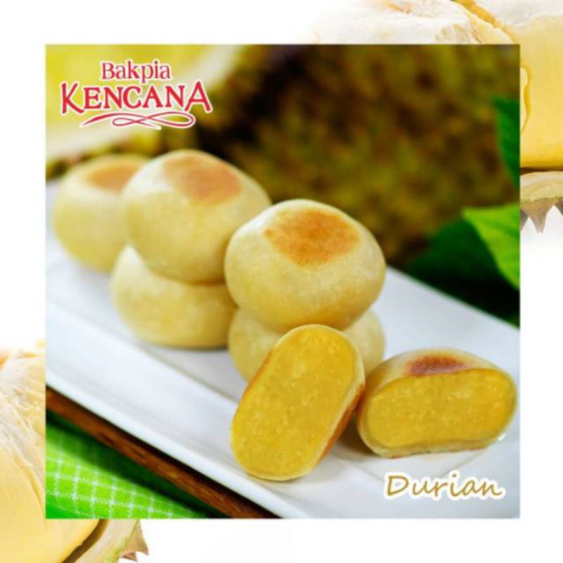 Bakpia Kencana Durian Gratis Vakum Bakpia Basah Oleh-Oleh Khas Jogja Fresh Ubi Ungu Kacang Hijau Keju Coklat Kumbu Hitam Ubi Ungu Greentea Susu