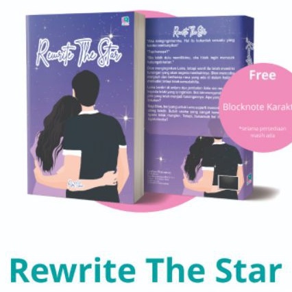 Buku Novel Rewrite The Star - Pipit Chie - Original - Penerbit LovRinz