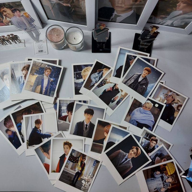 POLAROID SET MID EXO (OFFICIAL)