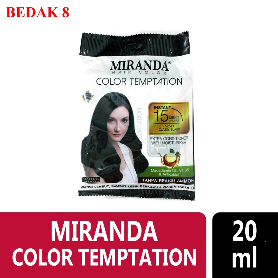 Miranda Hair Color Temptation/ Semir Miranda Sachet
