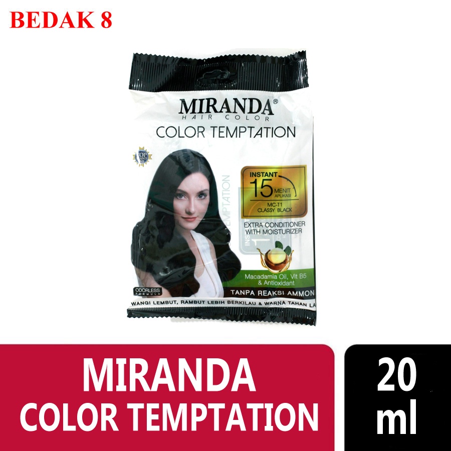 Miranda Hair Color Temptation/ Semir Miranda Sachet