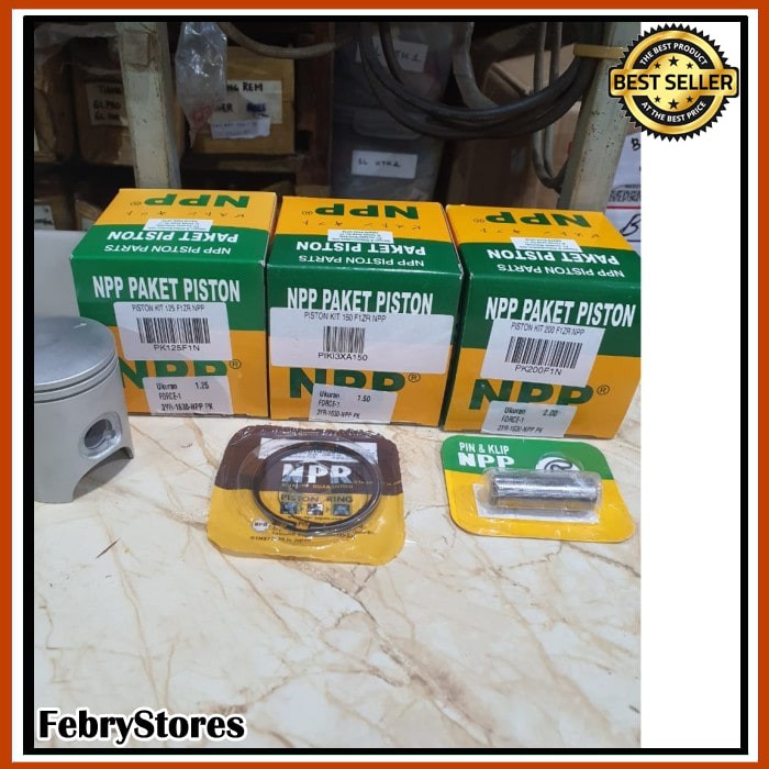 Murah PISTON KIT RING SEHER FIZR F1ZR FORCE 1 ZR ASLI NPP NPR 125 150 200 - os 200 Keren