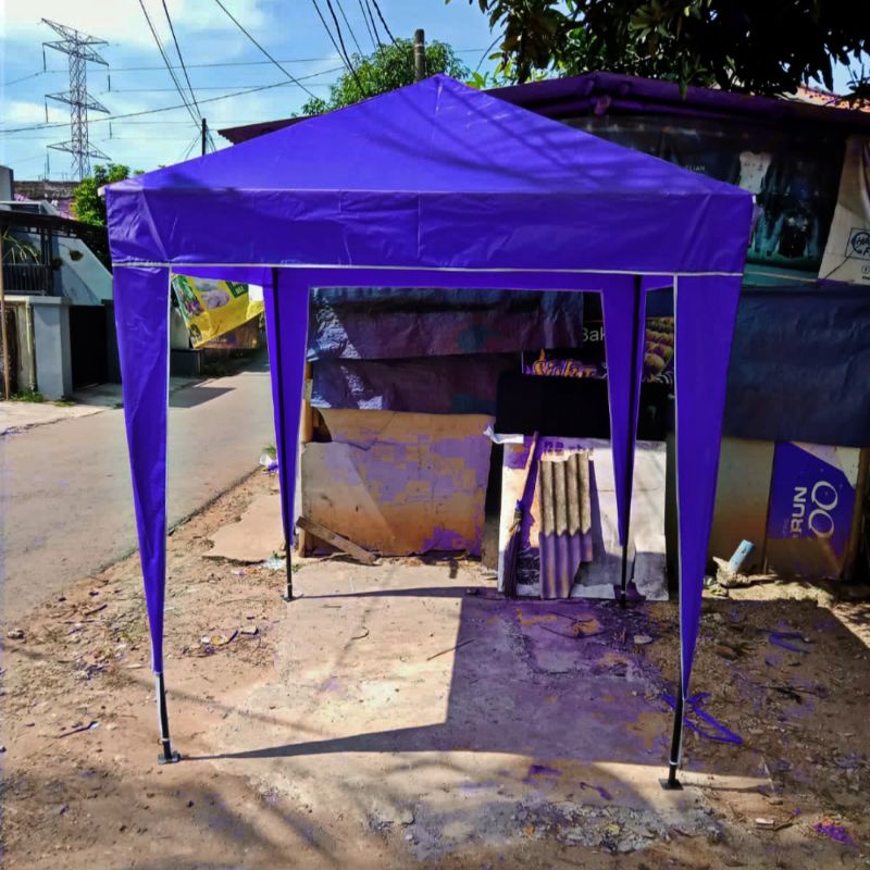 tenda cafe 2x2 stand bazar PKL peneduh murah