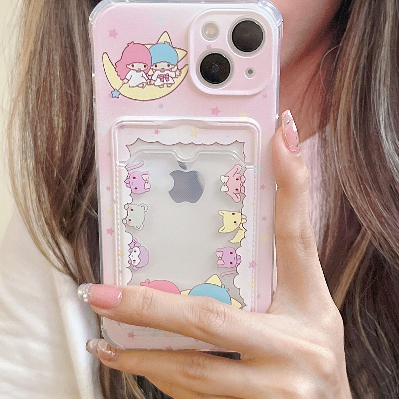 Soft Case Transparan Motif Kartun hellokitty Untuk iPhone 12 13 Pro MAX 11 X XR XS MAX 7 8 Plus