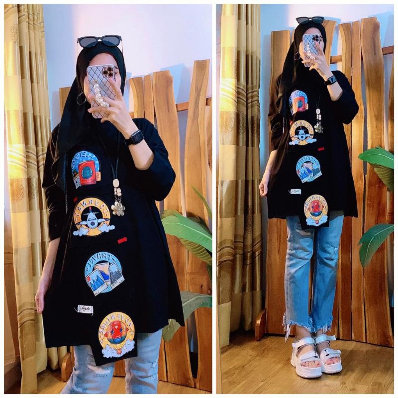 KAOS BLACK TRAVELING