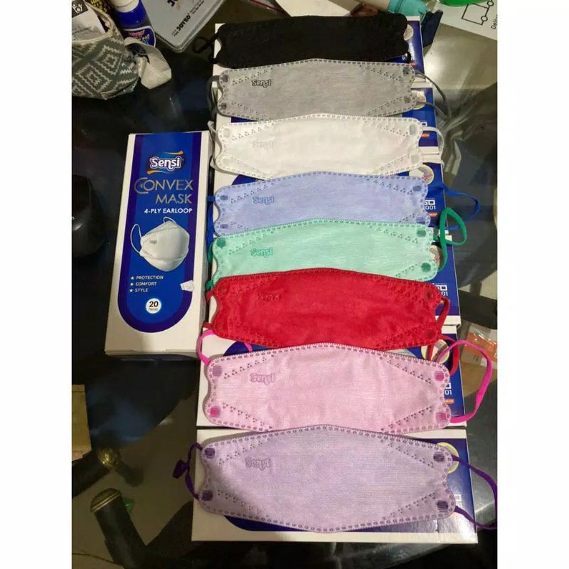ECER masker  evo kn95 sensi convex duckbill alkindo duckbill sensi dan surgical