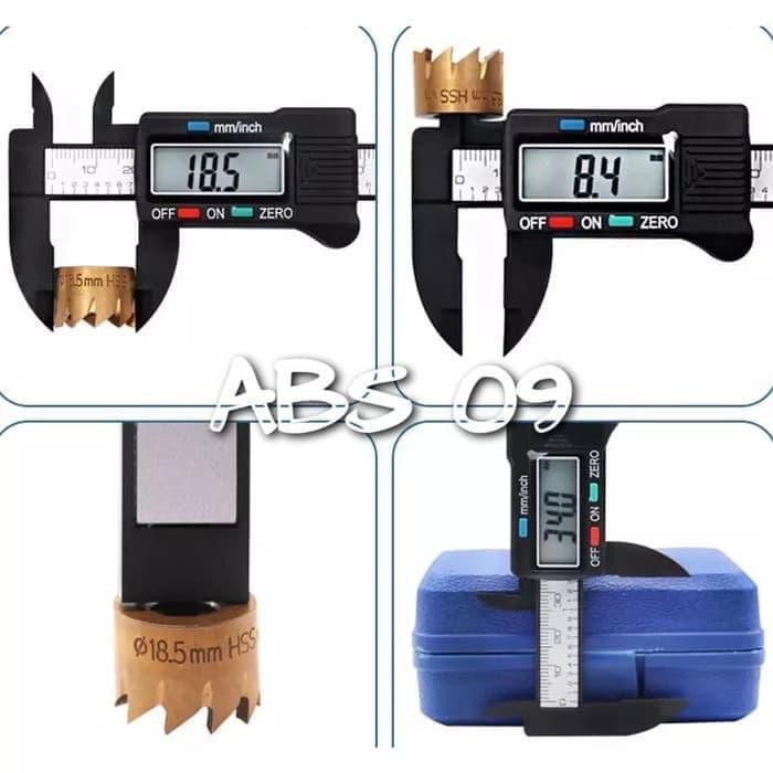 

Penggaris Digital Sigmat Jangka sorong Vernier Caliper 150mm 6inch Limited